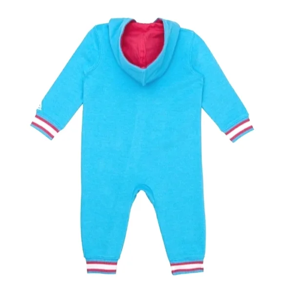 NWT Reebok Infant Hooded Zipup Romper - Picture 2 of 7
